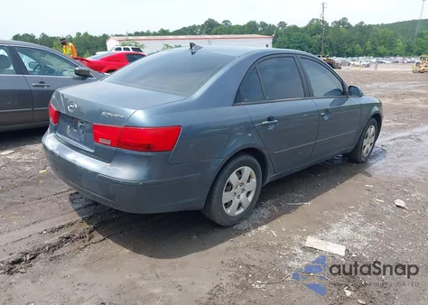 2010 Hyundai Sonata Gls z USA, uszkodzony, nr VIN 5NPET4AC8AH581264